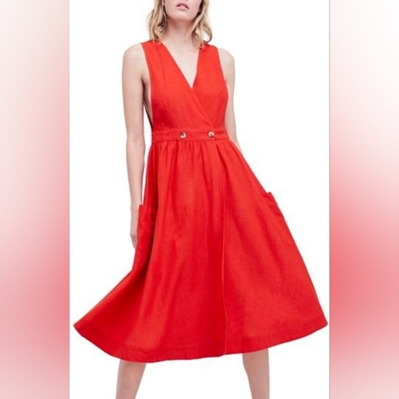 Free People Diana wrap dress - Picture 2 of 2